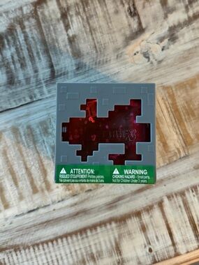 Red Minecraft Jelly Cube Squishy